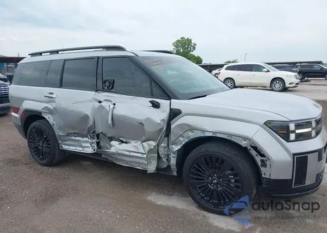 2025 Hyundai Santa Fe Hybrid Calligraphy from USA, damaged, VIN 5NMP54G17SH060463